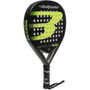 Bullpadel Pala de Pádel Black Dragon 4.0 Redonda Rugosa Nivel Avanzado/Competición para Hombre y Mujer Negro y Verde BLK DRA 4